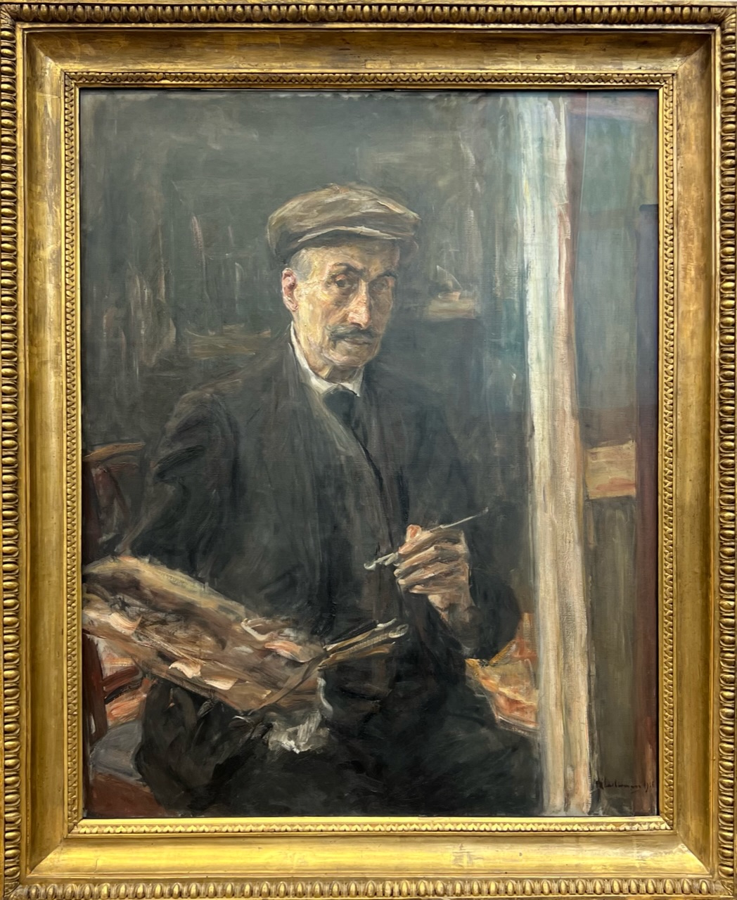 Max Liebermann, Selbstbildnis 1925