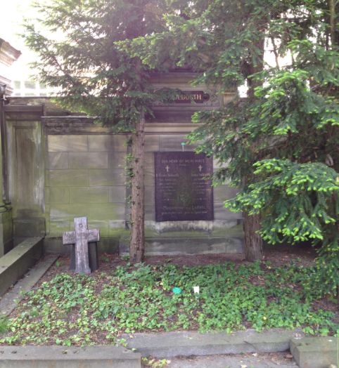 Grabstein Magdalene von Luttitz, Alter St. Matthäus Kirchhof, Berlin-Schöneberg